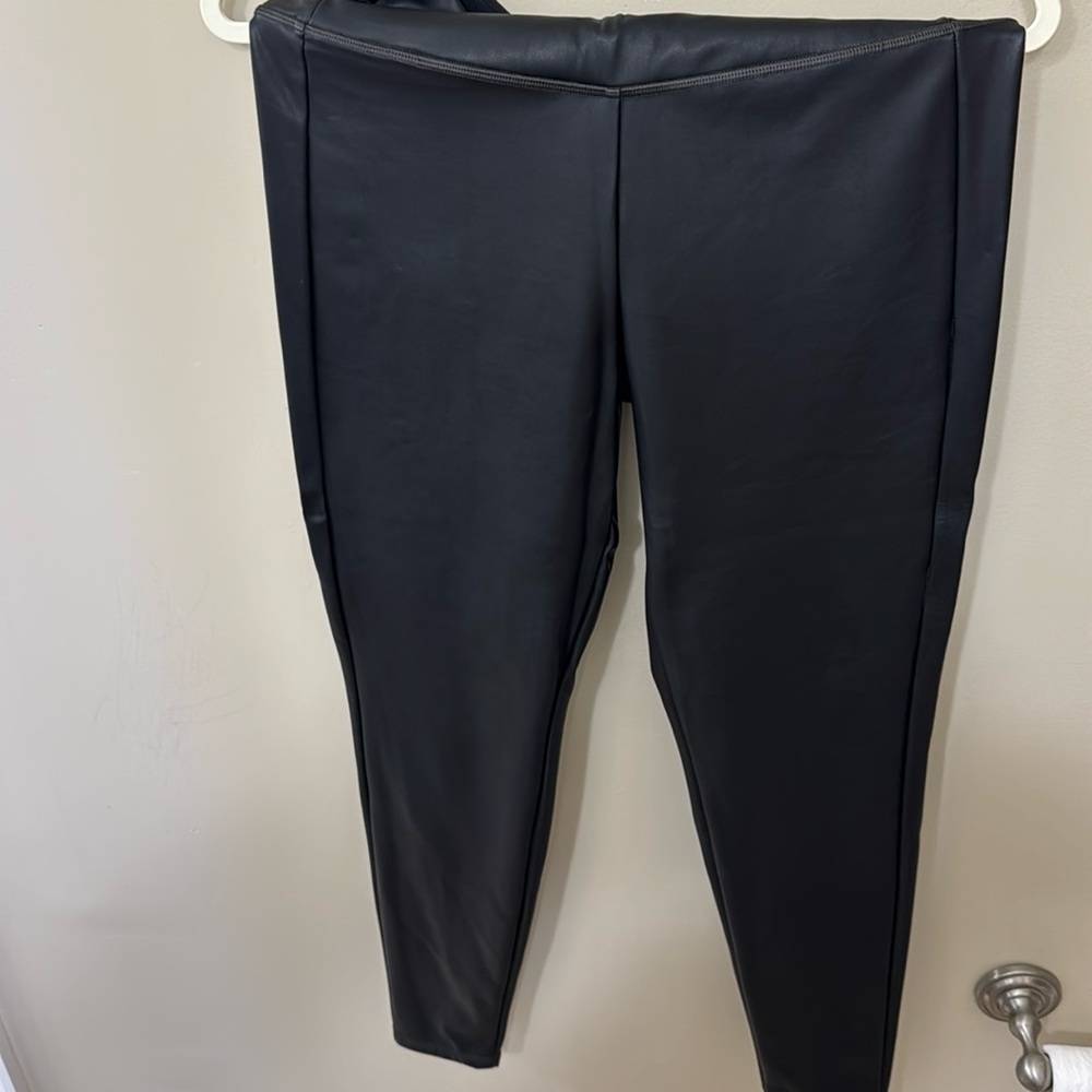 Athleta Faux Leather Leggings